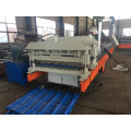 Negeria Al-zinc step tile roofing panel roll forming machine for sale